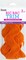 Essentials By Leisure Arts Ric Rac Jumbo 1 13/32" 2 Yards Orange - Rick Rack Trim For Sewing - Wavy Ric Rac Trim For Sewing And Crafts Ribbon Rick Rack